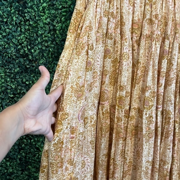 NWT ULLA JOHNSON Cordelia Dress in Meadow Size 10 - Picture 10 of 11